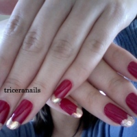 Heart Tip French Mani